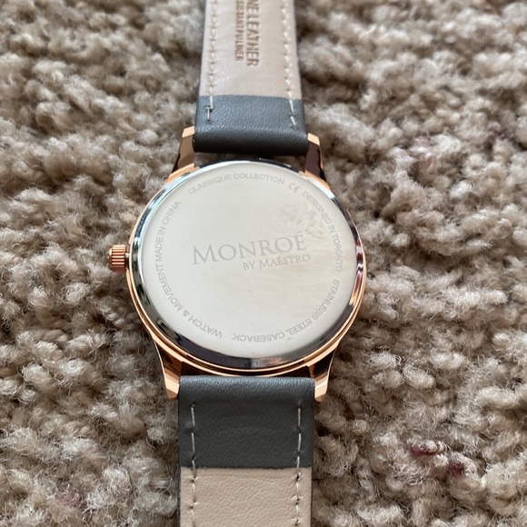 Monroe by Maéstro Rose Gold Watch - Picture 4 of 4